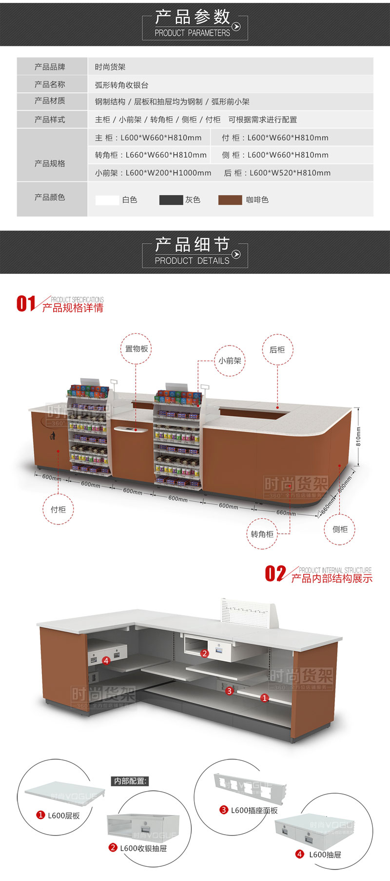便利店收銀臺(tái)_圖片