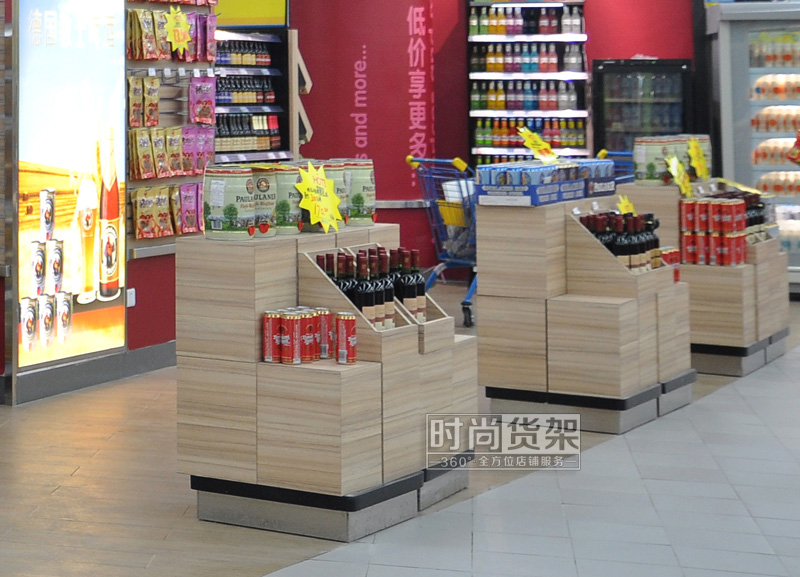 超市貨架_酒水促銷展示臺(tái)