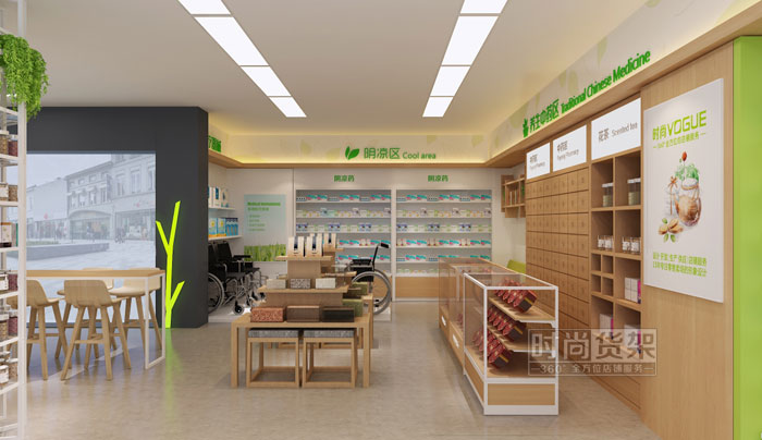 藥店貨架布局設計